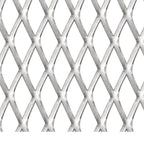 Vidaxl draadhek 100x85 cm 45x20x4 mm roestvrij staal