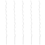 Vidaxl plantenstok spiraal 110 cm gegalvaniseerd staal 5 st