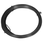 Vidaxl hekbinddraad 25 m 1,4 2 mm staal grijs
