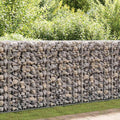 Vidaxl gabion mand 200x30x100 cm gegalvaniseerd staal