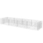 Vidaxl gabion plantenbak verhoogd 360x90x50 cm staal