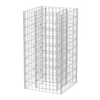 Vidaxl gabion plantenbak verhoogd 50x50x100 cm staal
