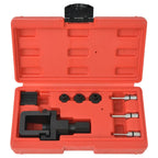 Vidaxl motorfiets kettingpons- en klink set 8-delig