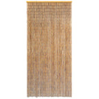 Vidaxl deurgordijn 90x200 cm bamboe