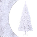 Vidaxl kunstkerstboom wit l 240 cm