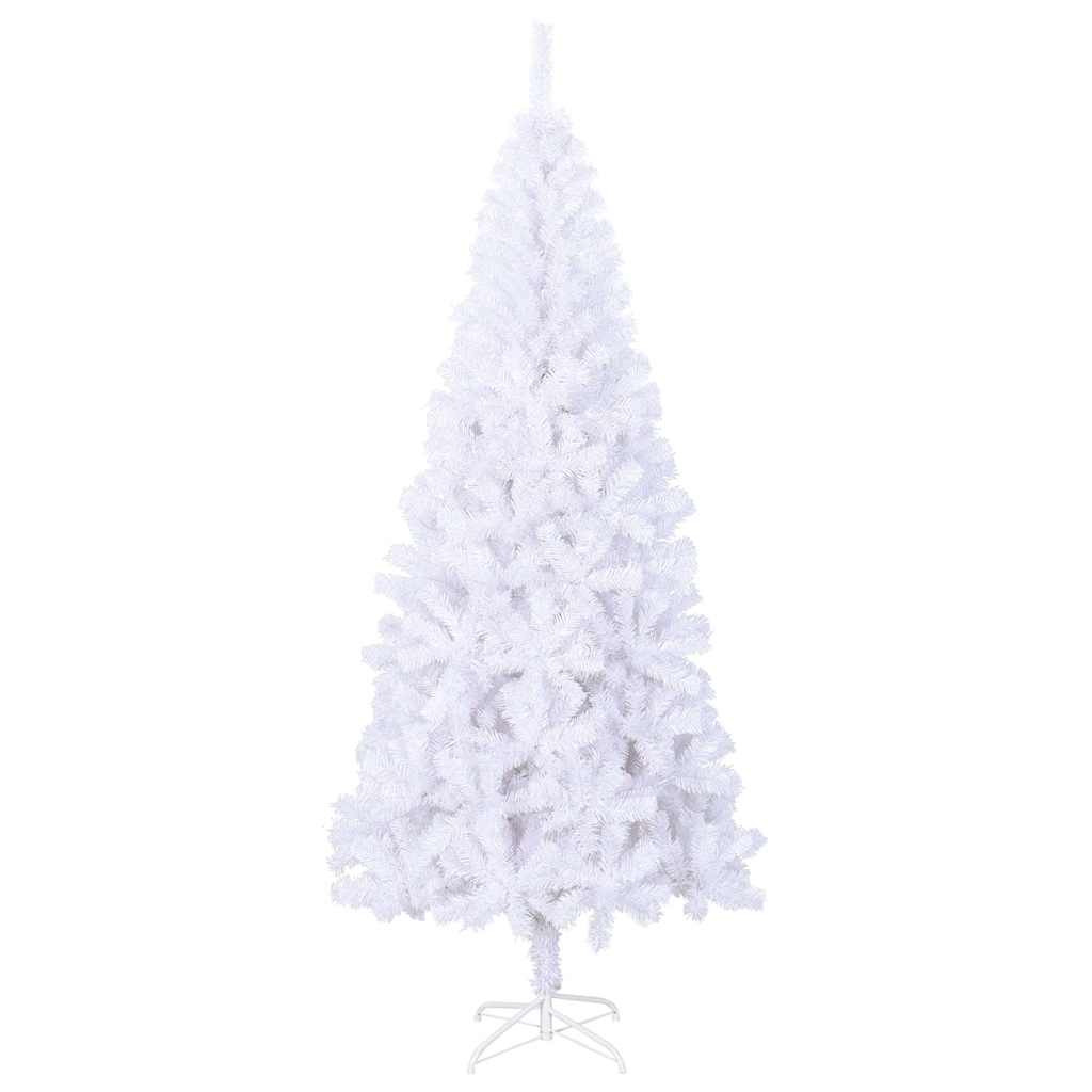 Vidaxl kunstkerstboom wit l 240 cm