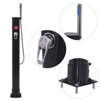 Vidaxl solar douche 8 l pvc staal