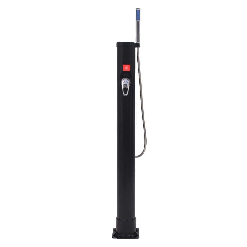 Vidaxl solar douche 8 l pvc staal