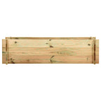 VidaXL Plantenbak 120 cm geïmpregneerd grenenhout