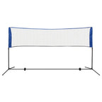 Vidaxl badminton net met shuttles 300x155 cm