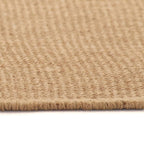 Vidaxl tapijt met latex onderkant 80x160 cm jute natuurlijk