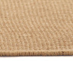 Vidaxl tapijt met latex onderkant 120x180 cm jute natuurlijk