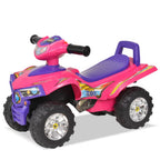 Vidaxl loopquad met licht en geluid roze en paars