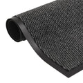 Vidaxl droogloopmat rechthoekig getuft 60x90 cm antraciet