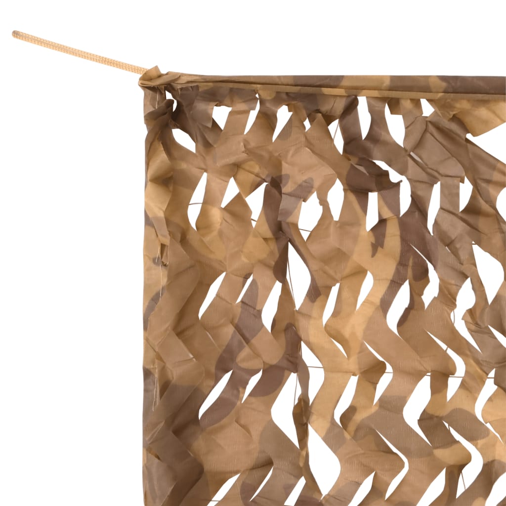 VidaXL Camouflagenet met opbergtas 4x6 m