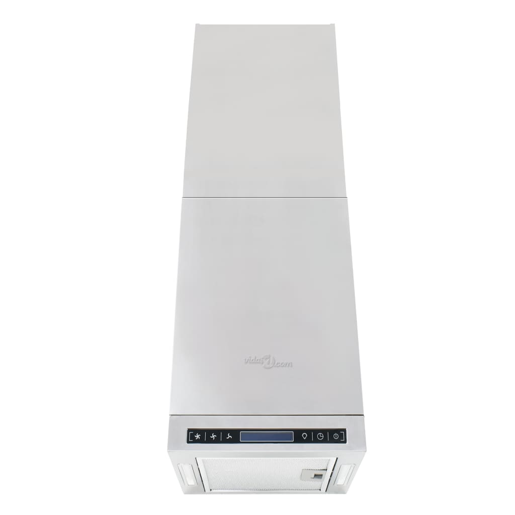Vidaxl eilandafzuigkap lcd-scherm sensor 756 m³ u led