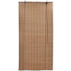 Vidaxl rolgordijn 100x220 cm bamboe bruin