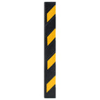 Vidaxl hoekbeschermers reflecterend 80 cm rubber 10 st