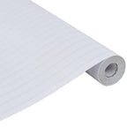 Vidaxl raamfolie strepenpatroon mat 0,9x10 m pvc