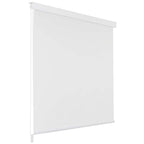 Vidaxl rolgordijn voor douche 100x240 cm wit