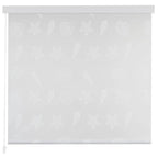 Vidaxl rolgordijn voor douche zeester 120x240 cm