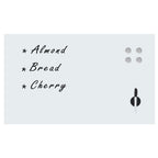 Vidaxl whiteboard voor aan de wand magnetisch 100x60 cm glas
