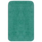 Vidaxl badmattenset stof turquoise 3-delig