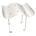 Vidaxl schoorsteenkap roestvrij staal 60 x 80 x 39 cm