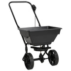 Vidaxl strooiwagen duwmodel 15 l 80x46x75 cm pvc en staal