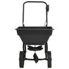 Vidaxl strooiwagen duwmodel 15 l 80x46x75 cm pvc en staal