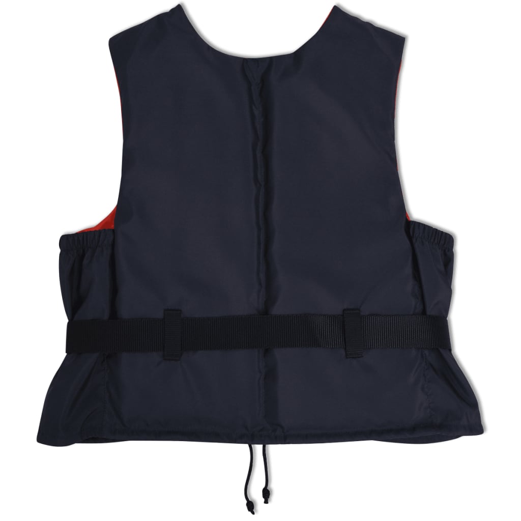 VidaXL Zwemvesten 50 N 30-50 kg marineblauw 4 st