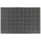 Vidaxl rubbermat 16 mm 80x120 cm