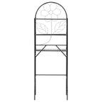 Vidaxl badkamerrek 60x33x174 cm zwart