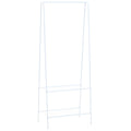Vidaxl kledingrek 59x35x150 cm wit
