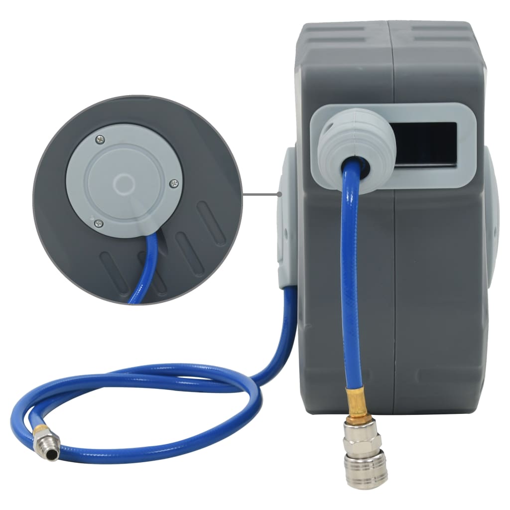 Vidaxl automatische luchthaspel 1 4 12 m