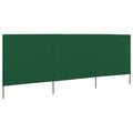 Vidaxl windscherm 3-panelen 400x120 cm stof groen
