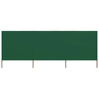 Vidaxl windscherm 3-panelen 400x120 cm stof groen