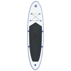 Vidaxl stand-up paddleboard opblaasbaar blauw en wit