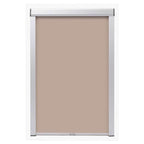 Vidaxl rolgordijn verduisterend beige sk06