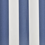 Vidaxl vervangingsdoek voor luifel 450x300 cm polyester blauw en wit