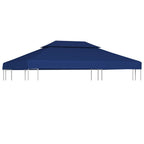 Vidaxl prieeldak 2-laags 4x3m 310 g m² blauw