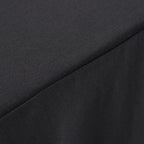 VidaXL Tafelkleden 2 st met rok stretch 243x76x74 cm antracietkleurig