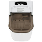 Vidaxl ijsblokjesmachine 1,4 l 15 kg 24 u wit