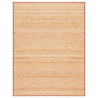 VidaXL Tapijt 150x200 cm bamboe bruin
