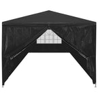 Vidaxl partytent 3x12 m antraciet