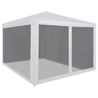 Vidaxl partytent met 4 mesh zijwanden 3x3 m