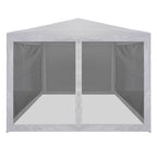 Vidaxl partytent met 4 mesh zijwanden 4x3 m