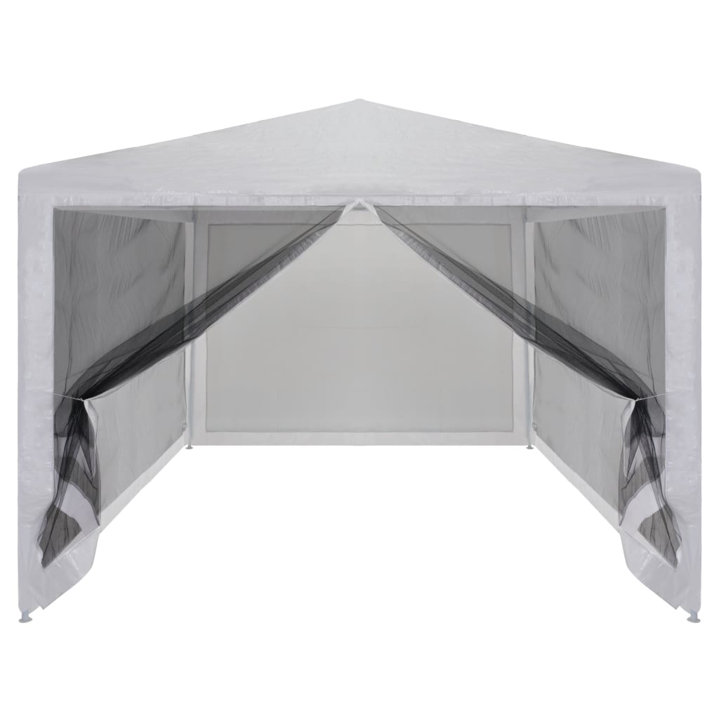 Vidaxl partytent met 4 mesh zijwanden 4x3 m
