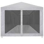 Vidaxl partytent met 8 mesh zijwanden 9x3 m