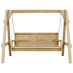 VidaXL Schommelbank 205x150x157 cm geïmpregneerd grenenhout
